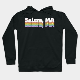 Salem, MA // Retro Typography Design Hoodie